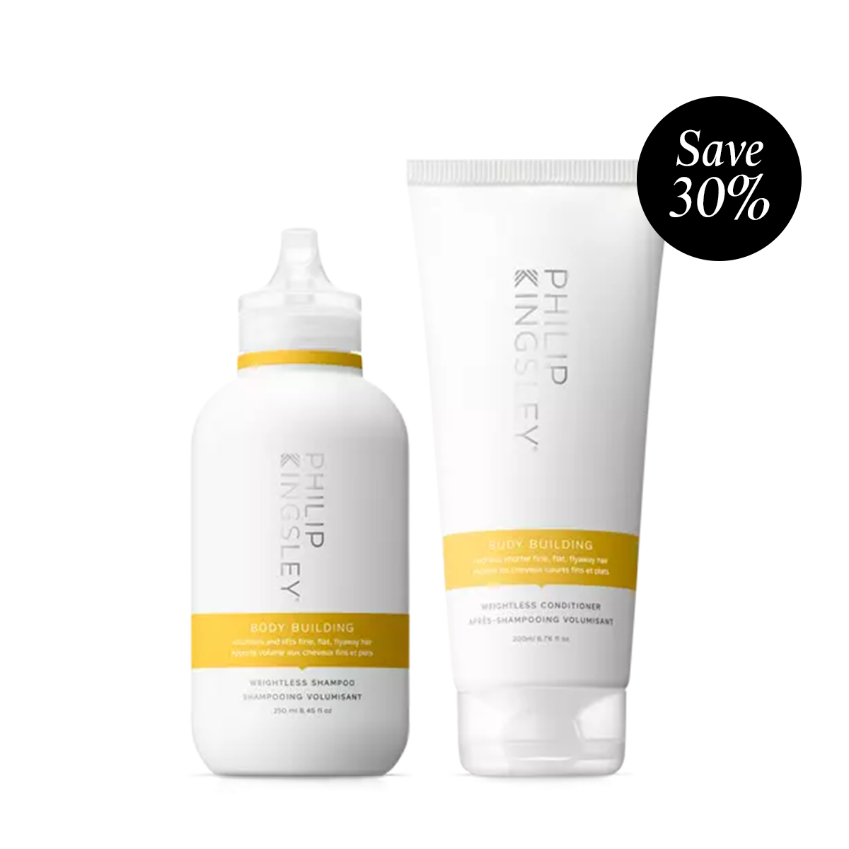 Body Building Weightless Shampoo & Body Building Weightless Conditioner Duo