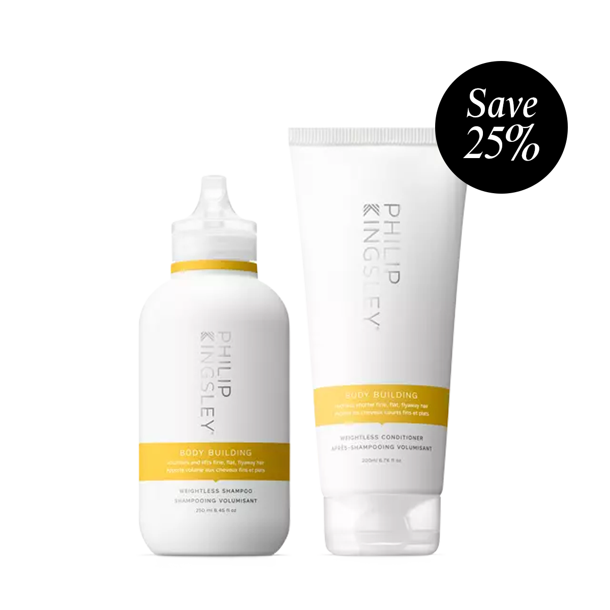 Body Building Weightless Shampoo & Body Building Weightless Conditioner Duo