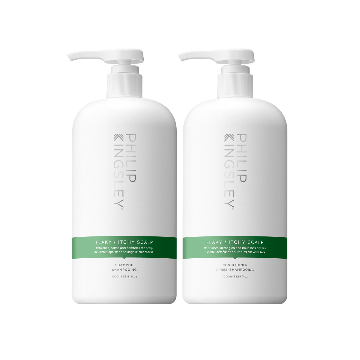 Flaky/Itchy Scalp Anti-Dandruff Shampoo & Flaky/Itchy Hydrating Conditioner Supersize Duo