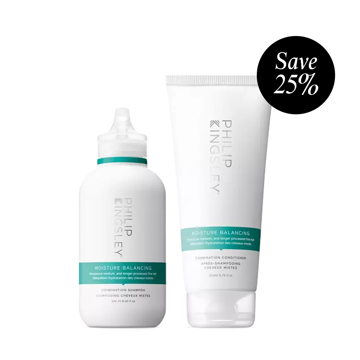 Moisture Balancing Combination Shampoo & Moisture Balancing Combination Conditioner Duo