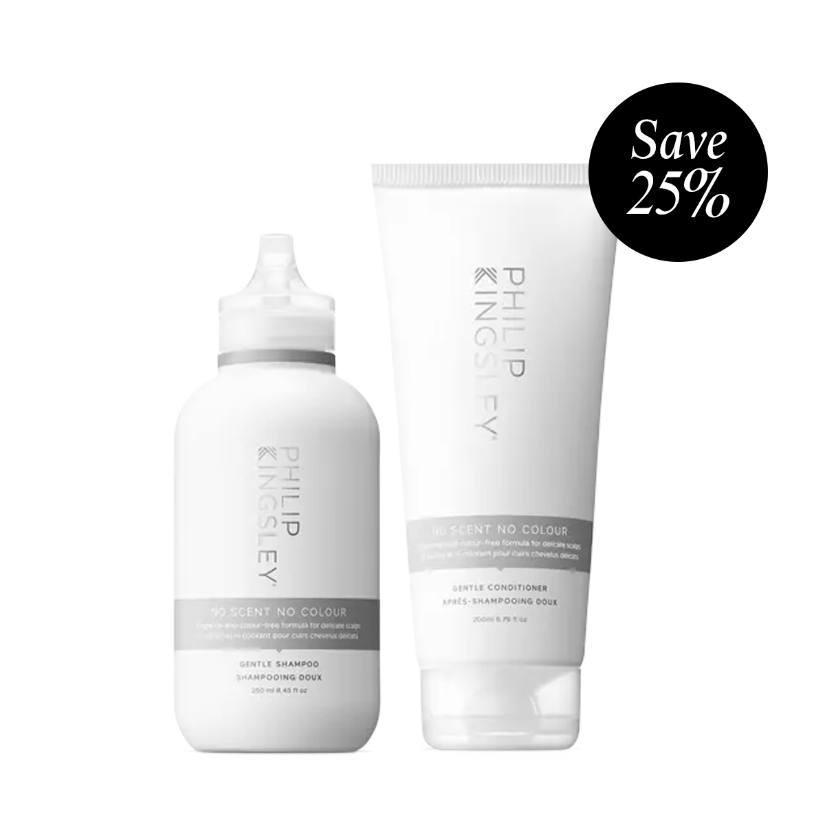 No Scent No Colour Shampoo & No Scent No Colour Conditioner Duo