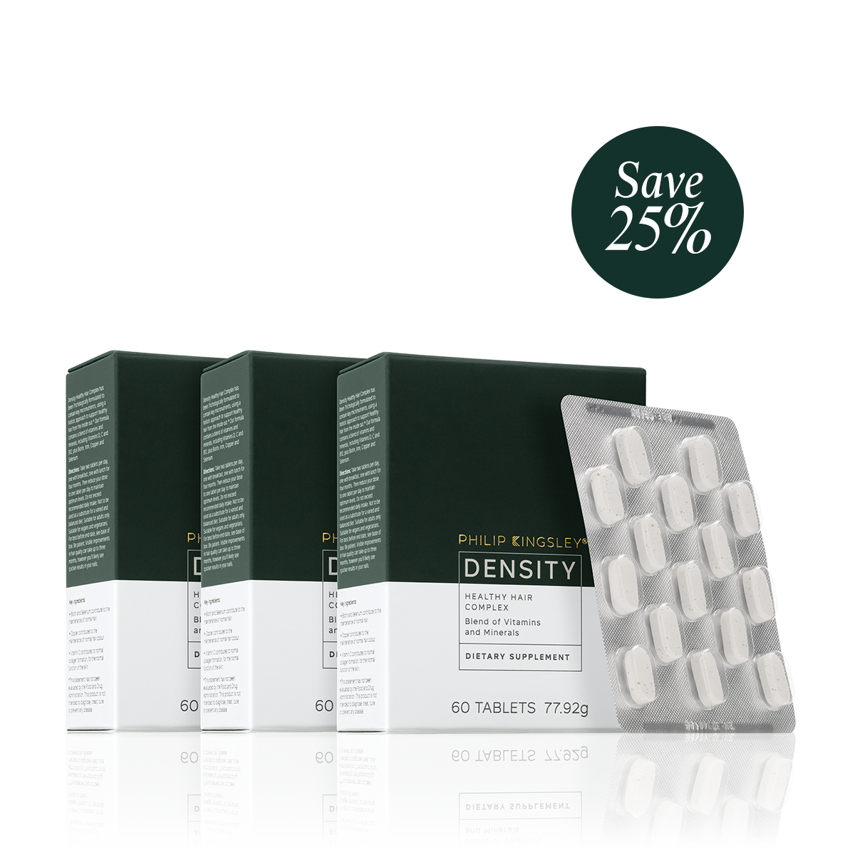 Density Healthy Hair Supplements 3-month Supply Bundle