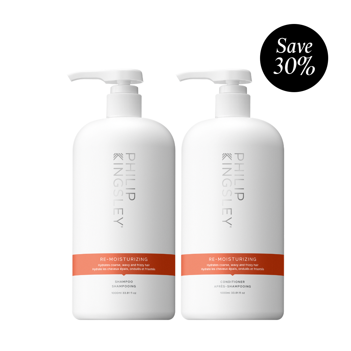 Re-Moisturizing Smoothing Shampoo & Re-Moisturizing Smoothing Conditioner Supersize Duo