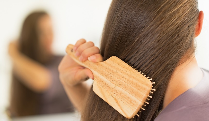 Brushing your hair in the shower will transform your scalp completely